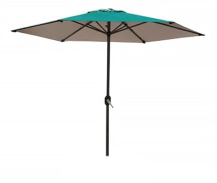 2 M 2,5 M Regenfester Sonnenschirm for Den Außenbereich, Sonnenschirm for Den Außenbereich, Terrassen-Gartenschirm Ohne Sockel (Color : Groen, CH : 2.5m)
