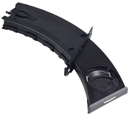 KMLONG Portavasos for bebidas del lado izquierdo del conductor delantero, apto for E90, E91 318I 325I 328I 51459173463 51459173469 Accesorios for coche portavasos para coche(Grey Left Bend)