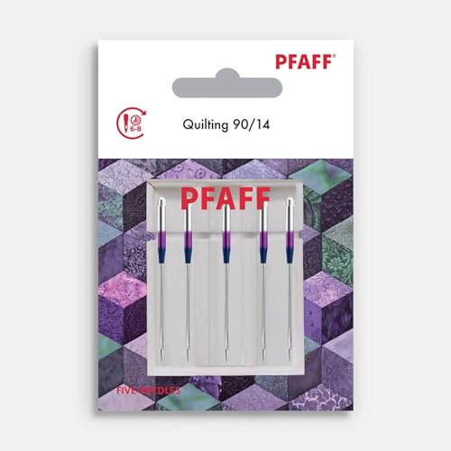 PFAFF 5 Nähmaschinennadeln Quiltnadeln 130/705H Stärke 90 Quilting