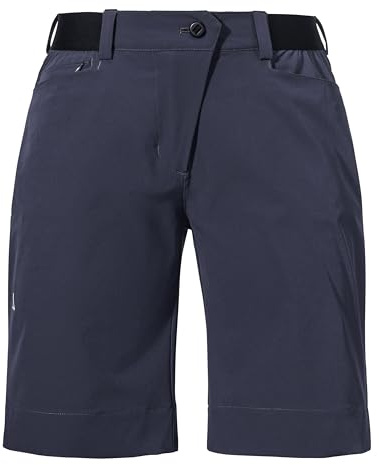 Schöffel Damen Shorts Style Keitele WMS, leichte Bike Shorts mit radspezifischer Passform und 4-Wege-Stretch, Fahrradhose aus recyceltem Material