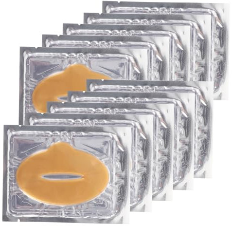 Healeved 25stücke Teiliges Kollagen Lippenpflege Gel Pads Feuchtigkeitsspendende Anti-trockenheits Lip Mask Nährende Lippenmaske Für Trockene Rissige Lippen Sanfte Pflege Für Frauen Täglich