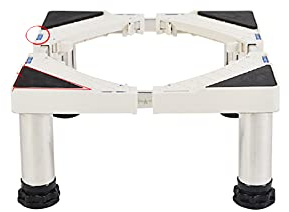 AYCDL Protable Washing hine Base Adjustable Length 30-45Cm Width 38-54Cm Fridge Stand Pedestal Air Conditioner Floor Trays for Dishwasher ntainer Wine Cooler/13-17Cm,18-22Cm