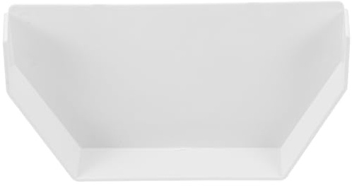 MAGICLULU Tappo Terminale per Grondaia in Pvc Resistente 160mm, Accessorio per Pluviali Sigillatura Efficiente, Copertura Terminale Versatile per Grondaie Domestiche e Industriali
