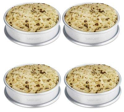 lakeland Crumpet Rings 8.5cm Pack of 4 – Perfect for Homemade Crumpets & Muffins