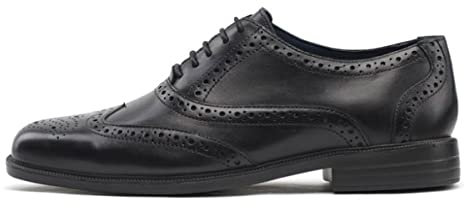 Padders Mens Comfort G Fit - Black Size 9