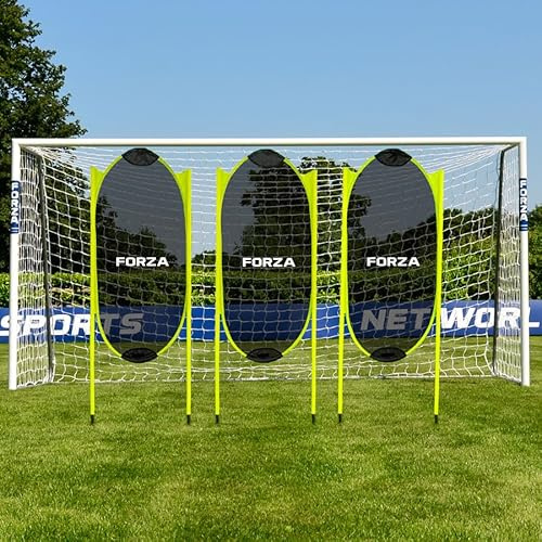 FORZA Spring Back football Mannequins - 3x Pack | 5ft Pop-Up Free Kick Mannequins Set | Training Equipment for Clubs & Home Practice