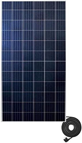 SunneSolar - Kit panneau solaire monocristallin Plug & Play 410W + Micro Inverseur + 3 m Câblage idéal pour installer sur votre terrasse ou balcon