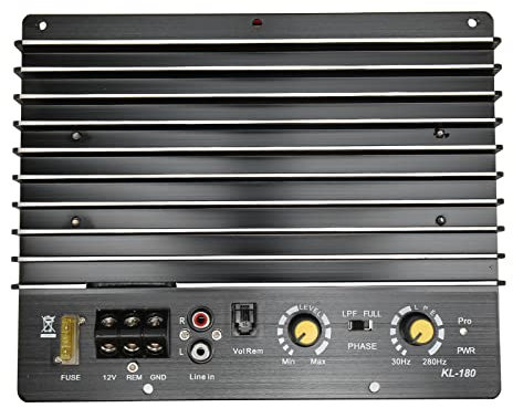 Scheda Amplificatore Audio per Auto, 12V 1000W Scheda Subwoofer per Bassi Ad Alta Potenza Scheda Amplificatore per Auto per Altoparlante per Auto 12V