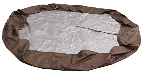 Yardenfun Round Hot Tub Cover for Outdoor Spa Bathtub Cover for Courtyard Garden Tub Use