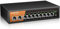keepLiNK PoE Switch 10-Port Gigabit LAN Switch mit 8 PoE+ Ports, 2 1000Mbps Uplink Ports, 120w Built-in Power Supply, IEEE-802.3af/at PoE, Lüfterlos, Plug-and-Play, Robustes Metallgehäuse