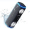 Decibelvibe Initial Tnz 7 - Enceinte Portable Bluetooth 5.3 Puissante (30W) Sans Fil, Étanche IPX7, Basses Profondes, 25H d'autonomie, Lumières LED, Couplage Stéréo Pour Intérieur et Extérieur. (Cyan)