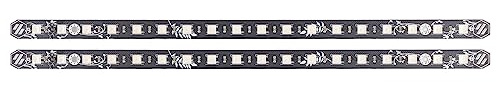 2 Stück 270 Mm 3D-Drucker-LED-Lichtstreifen, Farbige Leiterplatte, 3D-Druckerlampe 2,4 DC5V für Verschiedene Modelle von 3D-Druckern