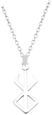 Hao Wu Xuan Fashion Anime Berserk Symbol Logo Necklace Guts Logo Pendants Cosplay Decoration Necklace Props Gifts prezzie