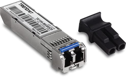 TRENDnet 100Base-FX SFP Single-Mode LC Module, Up to 20 km, TE100-MGBS20