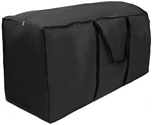 KNEWMART Aufbewahrungstasche, Kissenhülle, Schutzhülle für Kissen, Gartenkissen, Kissenhülle, Schutzhülle mit Griff, Aufbewahrungstasche für Weihnachtsbaum (116 x 47 x 51 cm)