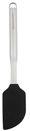 KitchenAid Premium Scraper Spatula with Hang Hook, 12-Inch, Black