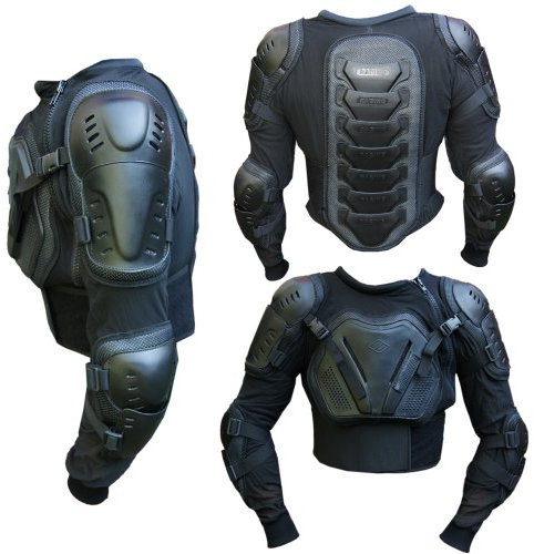 PROANTI Protektorenjacke Kinder Erwachsene Motorrad Protektoren Hemd Jacke Ski Motocross Snowboard Fahrrad