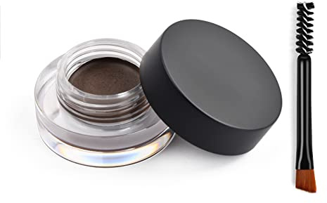 Xzeemo 3g Gel Crème pour Sourcils avec Brosse (Marron)