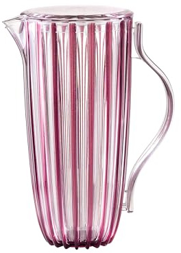 Guzzini - Caraffa con coperchio in bio-based plastic, ametista, DOLCEVITA