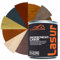 Holzlasur 2in1 Holzschutzlasur Dauerschutzlasur Dickschichtlasur - Bangkirai 750ml