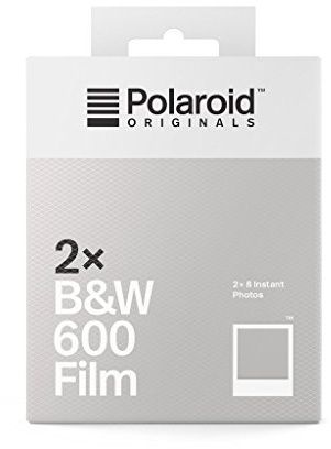 Polaroid Originals 4842 - Película N&B para 600 (Paquete Doble) Marco Blanco