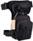 Huntvp® Taktisch Beintasche Militär Beinbeutel MOLLE Hüfttasche Sport Tactical Leg Bag Armee Beintaschen Wasserdicht Gürteltasche Werkzeugtasche Tasche für Bein Herren Damen Motorrad, Typ-2-Schwarz