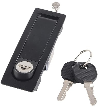 KIMISS Compression Latch, Zinc Alloy Compression Latch Adjustable Lever with Locking Trigger Lock for RV Marine Boat Cabinet Toolbox Compression Latches