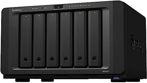 Synology DS1621+ Solution NAS de bureau à 6 baies de 72 To installée avec 6 disques Seagate HAT3300 de 12 To