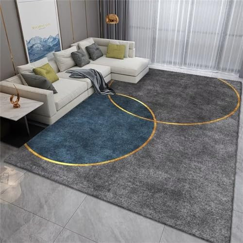 ROSURUG Deko Teenager Mädchen Zimmer Deko Jugendzimmer Runder bedruckter zeitgenössischer Teppich, Schlafzimmerzubehör, verschleißfest und lichtbeständig Bettvorleger Schlafzimmer