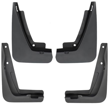 TGUQANM Fango Guardie Compatibile con Serie 3 per E46 1997-2002 2003 2004 2005 2006 Parafanghi Paraspruzzi Anteriori E Posteriori per Auto, Accessori 4 Pezzi