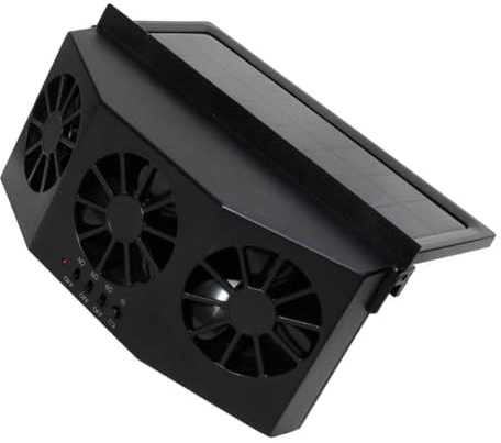ERINGOGO Ventilador Solar Para Automóvil Ventilación Extractor De Aire Enfriador Automático Para Mantener El Aire Fresco y Saludable El Vehículo