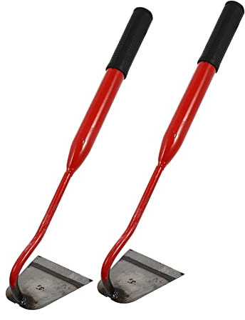 HEMOTON 2pièces Houe De Jardin Manuelle pour Binage Et Désherbage Lot de Outils De Plantation Pratiques Et Durables