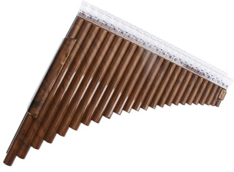 Bass 48 Rohr Doppelpanflöte professionelles Instrument Professionelles Panflöten
