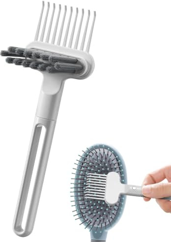 Limpiador Para Cepillos De Pelo Antideslizante Portátil Quitapolvo
