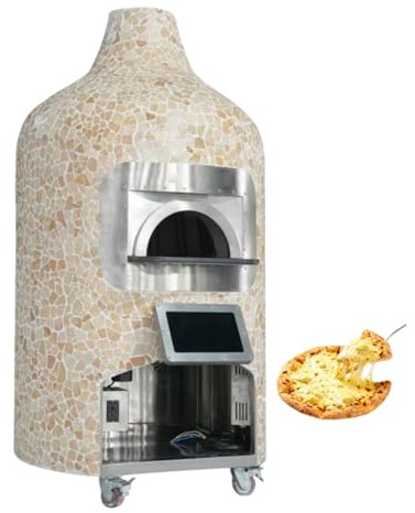 Backyard Pizza Oven Portable Design with Carry Handles and Stone Cooking Surface, Perfect for Camping, Outdoor Gatherings and Pizza Making
