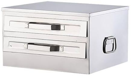 RoaQinFo Macchina per Fun Macchina per Involtini di Riso Macchina per Spaghetti di Riso Vaporiera Elettrica in Acciaio Inox a Doppio Vassoio Separazione Lotti