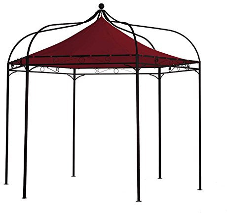 Pavillon Modena Ersatzdach Bordeaux Polyester PVC-beschichtet Gartenmöbel Gartenpavillon Pavillonersatzdach Pavillonzubehör