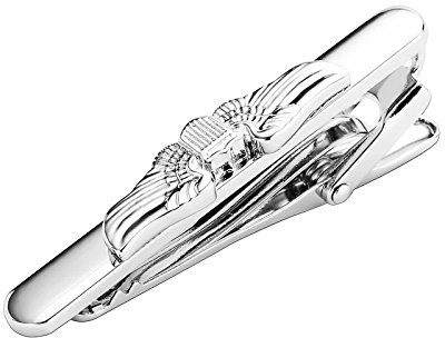 Beydodo Krawattennadel Männer Vintage Flügel Silber Edelstahl Herren Krawattenklammer Hochzeit