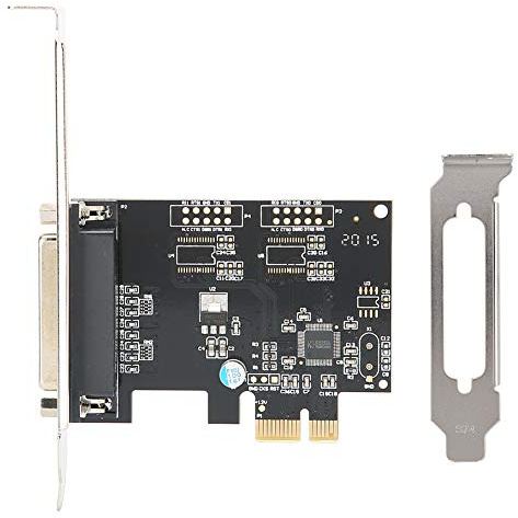 Tonysa LPT-Karte mit Druckanschluss für DOS Linux, PCIE-Karte mit parallelem Anschluss PCI-E LPT-Druckerkarte 9805-Chip, Unterstützung für SPP EPP- und ECP-Modus