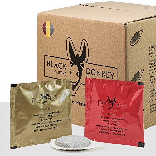 Black Donkey - 50 ESE Coffee Paper Pods 44mm | Variety Pack