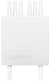 LANCOM OAP-1702B (EU) Outdoor Access Point mit bis zu 1733 MBit/s (WiFi-5), Acht externe Antennenanschlüsse, Bluetooth für Beaconing, PoE (IEEE 802.3at), Dual Concurrent WLAN (2,4 & 5 GHz), Weiß