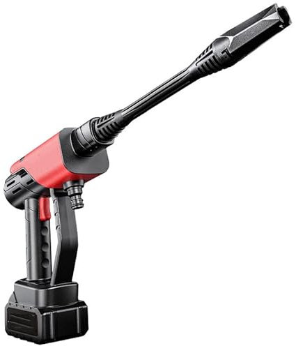 Pistola A Spruzzo Del Tubo Flessibile Del Giardino, Idropulitrice Senza Fili, Macchina Pulitrice Dell'Automobile Con La Batteria Ricaricabile Per Il Lavaggio Delle Automobili,1battery