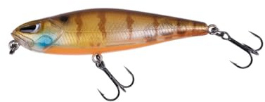 ZECK - Oberflächen-Stickbait für Barsch & Rapfen - Jonny Walker 2.0 | 7,5 cm | Surface F