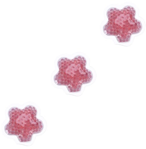 GLEAVI 3stücke Beauty Pack Blumenform Kälte-wärme Therapie Eisbeutel Für Und Regeneration Wiederverwendbare Gel-pads Schmerzlinderung Und Entspannung