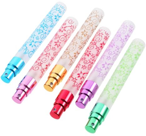 MAGICLULU 6stücke Glasprühflasche Kleine Sprühflasche Glas Zerstäuber Sprühflasche Für Reisen Wiederverwendbare Mit Sprühkopf Für Make-up Und Flüssige Produkte
