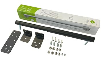 Gartentorschließer Camelion 180/170 Soft Close (Schwarz matt RAL 9005)