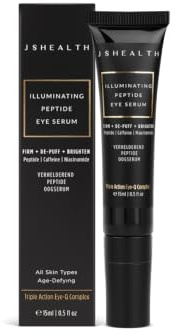 JSHealth Illuminating Peptide Eye Serum w/Peptides, Caffeine & Niacinamide