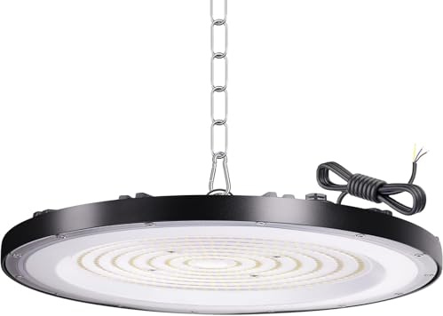 Tayire Faretto LED UFO 300W, 30000lm LED High Bay Light Hall Proiettore Officina Lampada Illuminazione magazzino, Lampada Interni Industriale per Stadio coperto
