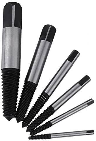 ERYUE 6-teiliges Hochwertiges Ausdrehset für Beschädigte Schrauben für die Haushaltswartung, Bolzenentferner-Set mit Starkem Drehmoment Holz- und Maschinenschrauben