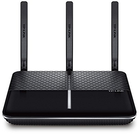 TP-Link AC1900 Wireless Dualband Gigabit VDSL/ADSL Modem Router für Telefonleitungsverbindungen (BT Unendlichkeit, Talktalk, EE und PlusNet Fiber) 2 USB 3.0 Ports, UK-Stecker (Archer VR900)